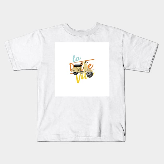 La Dolce Vita Kids T-Shirt by Alsprey31_designmarket